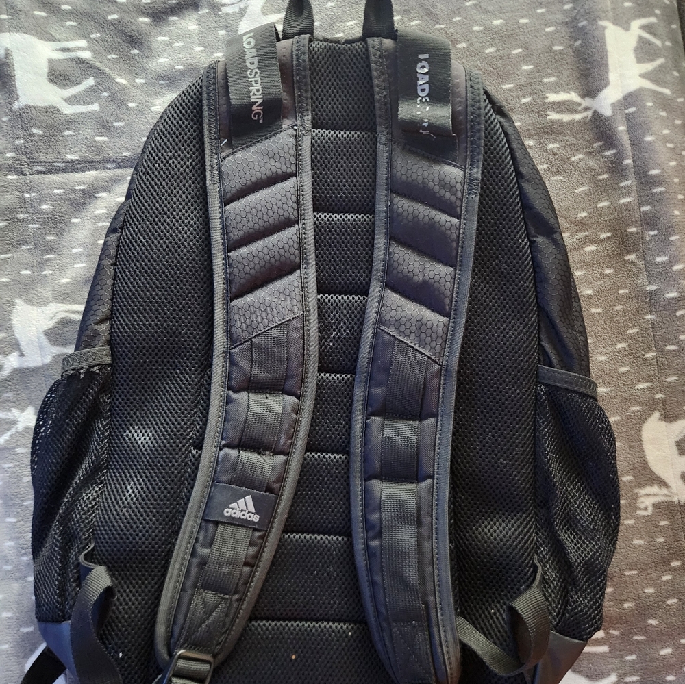 Adidas Loadspring Black Backpack For Men - Picture 3 of 4